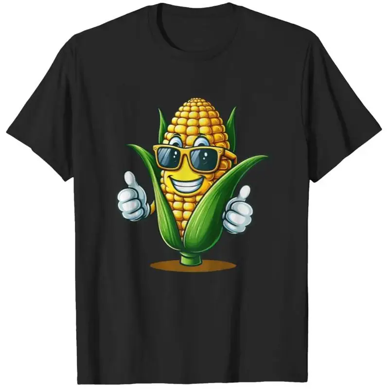 

Футболка с забавным кукурузным дизайном Sweet On The Cob Lovers, S 5XL, разноцветная