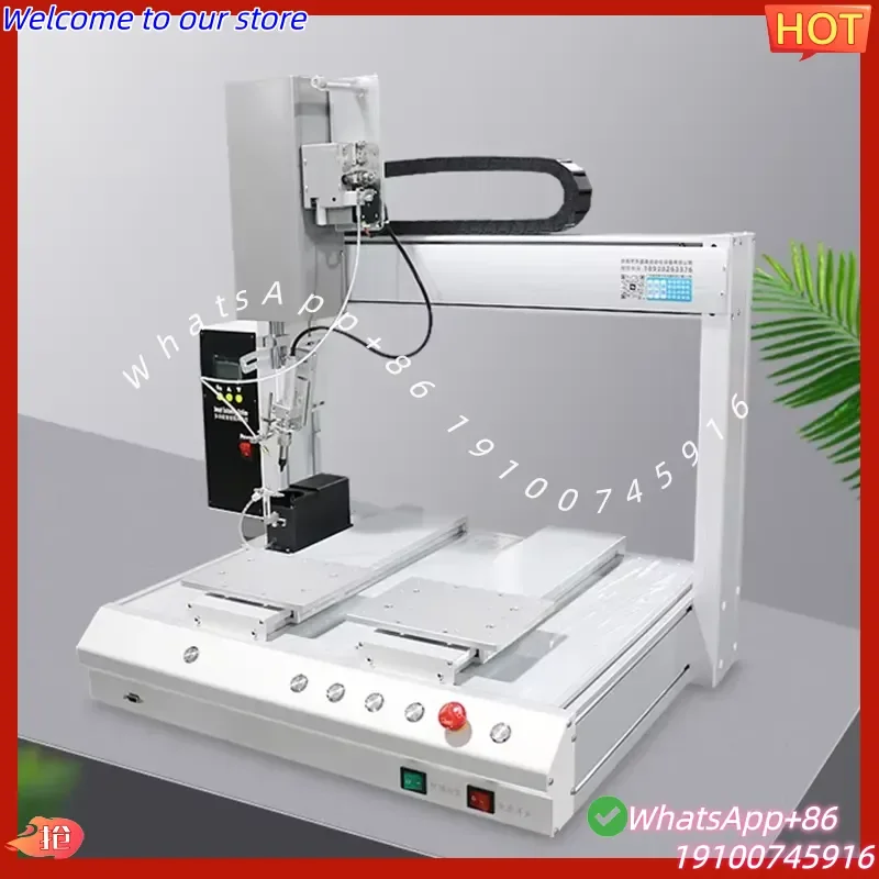 2026Hot 5331R Electronics Soldering Machine - Auto Tin Feeding & Purge for LED Strip/Terminal