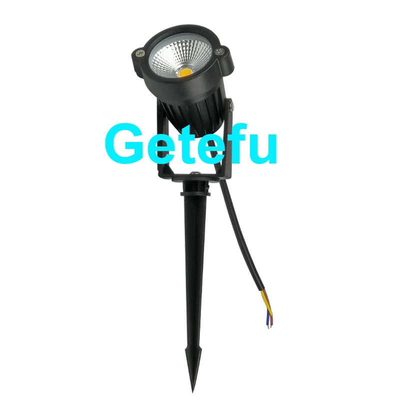 10 Pack 5W Outdoor Garden Landscape Light 220V 110V 12V LED Lawn Lamp COB Waterproof Lighting Led Light Garden Path Spotlights