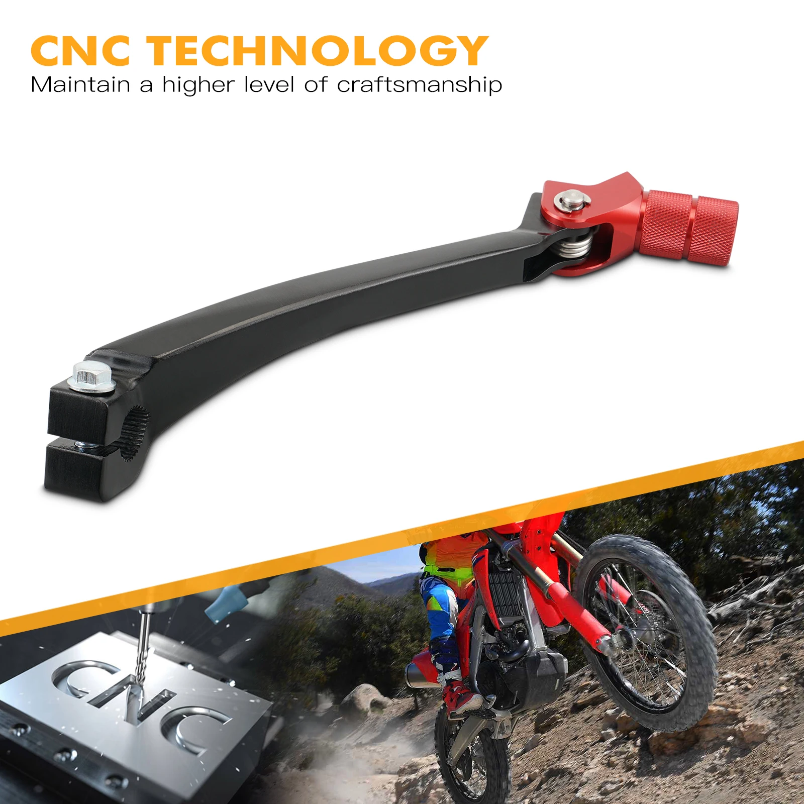 For Honda CRF250R CRF450R 2018-2023 CRF250RX CRF450RX CRF450X CRF450L CRF450RL Motorcycle Forged Shift Lever CRF 250R 450R - Image 6