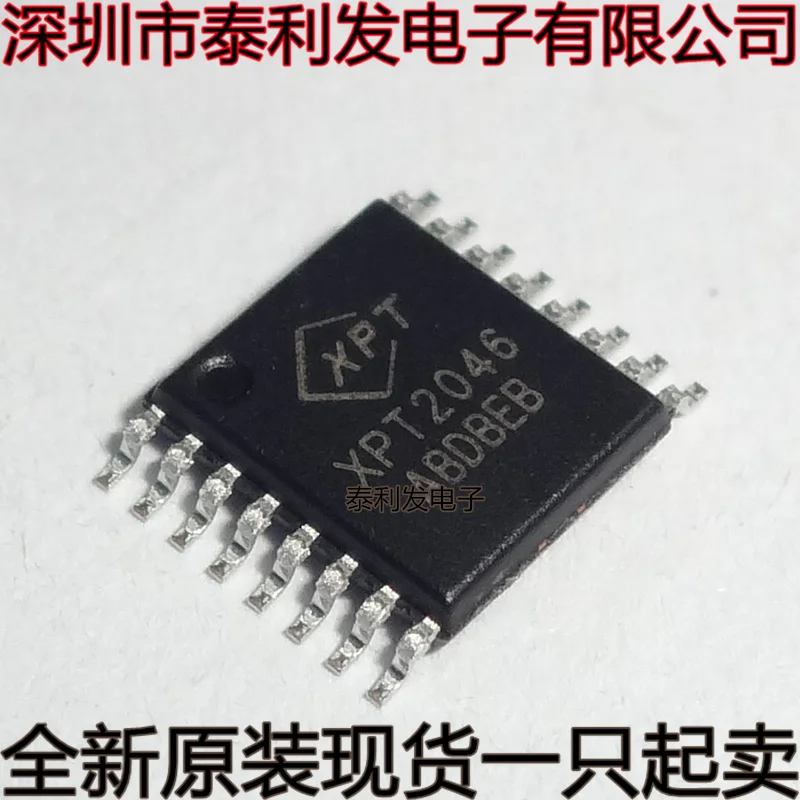 10PCS Imported XPT2046 2046 TSSOP16 Compatible With TSC2046 Touch Screen Controller Chip IC