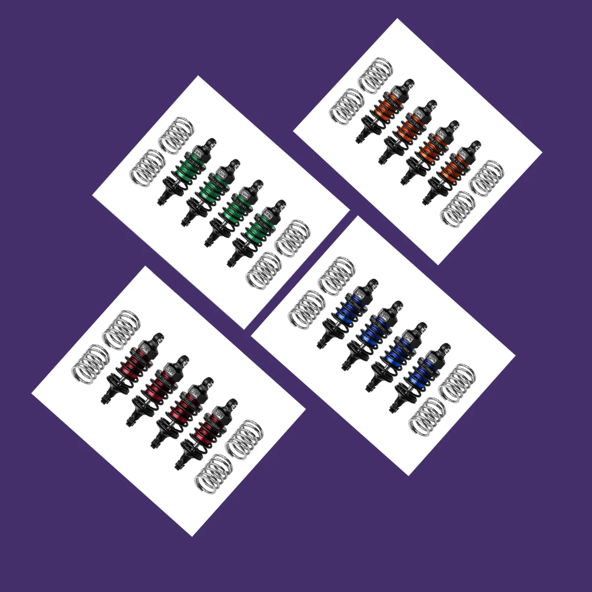 

GPM Alloy F&R Oil Filled Ultra Shocks TRAXXAS Ford GT 4-TEC Drift Ford Mustang