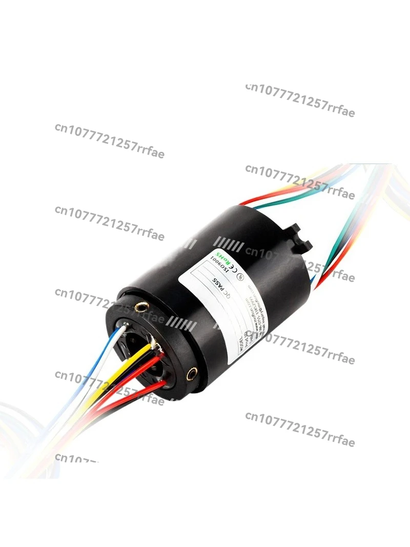 

Slip Ring Conductive Ring, Rotating Wire Connector, Inner Hole 3-12mm, 6 Channels, 12 Channels