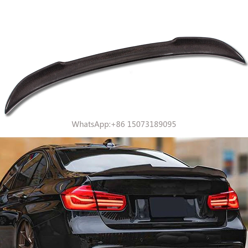 

Carbon Fiber Ducktail Trunk Spoiler Carbon Fiber Car Rear Spoiler Wing for 3 Series F30 Boot Spoiler