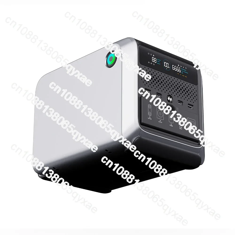 Solar Generator Portable Power Station 600W Lithium Ion Energy System Charging Rechargeable Outdoor Emergency Power Supply