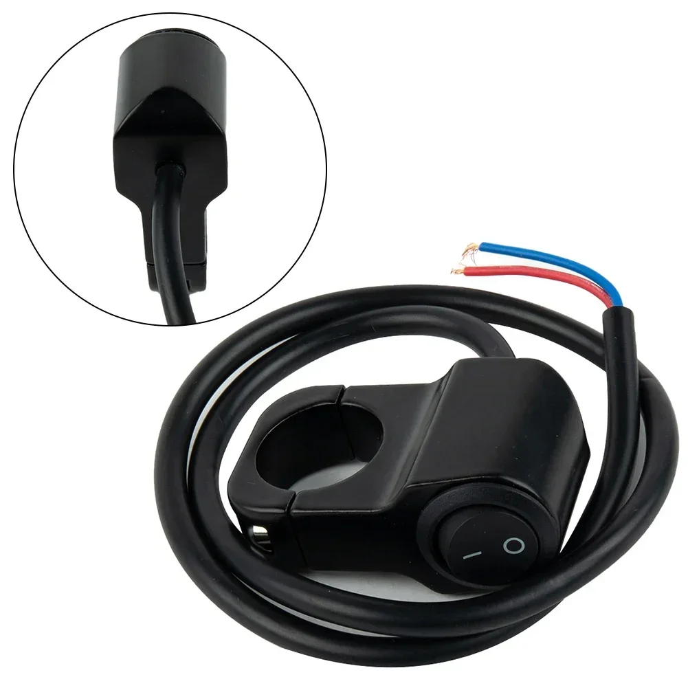 Parts Switch Replacement Waterproof 10A 2-Wire 220W Fittings Headlight Motorcycle ON/OFF Parts Switch Aluminum Alloy