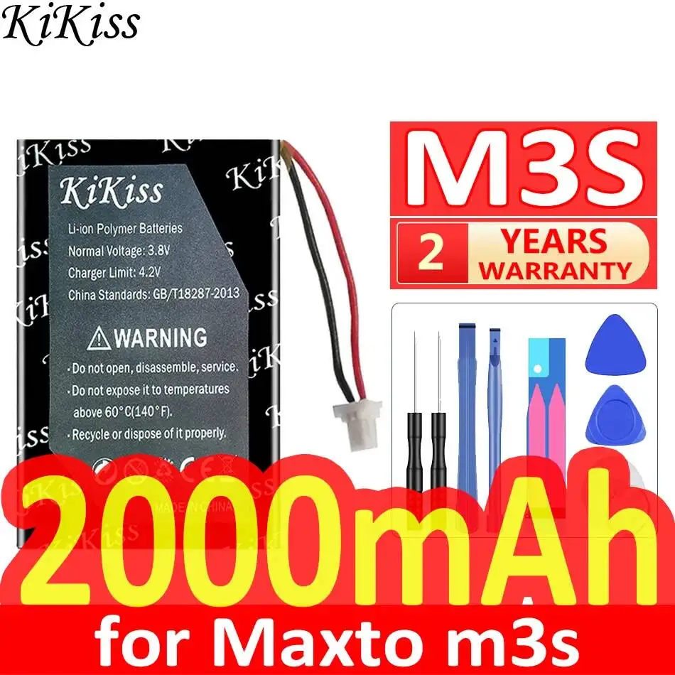 Solid - State Drive Battery For Maxto m3s Premium Replacement 2000mAh