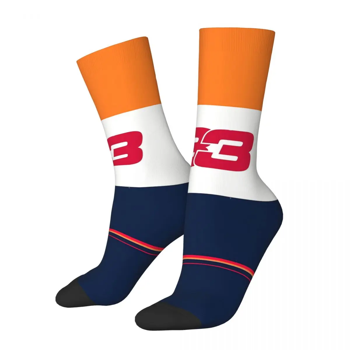 

Vintage Max Verstappen Men's compression Socks Unisex F1 Formula 1 Harajuku Pattern Printed Novelty Crew Sock