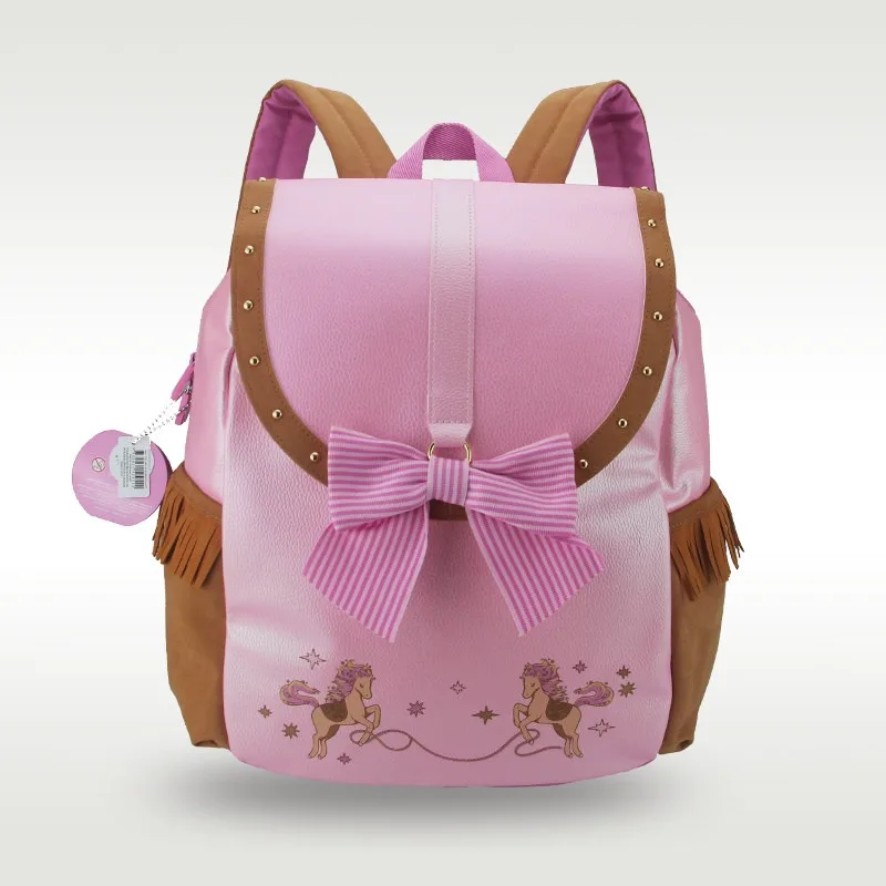Australian Flip Bow Student Backpack Travel and Outing Large Capacity Storage Bag Girl Matching Bag Adorable Multi-purpose Gift