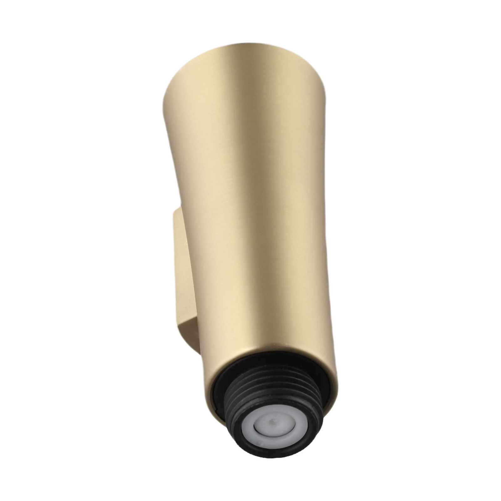 2-Funktions-Waschtischarmatur, wie in der Abbildung gezeigt, Wasserhahn aus gebürstetem Gold, 1,8 GPM Durchflussrate, ABS-Konstruktion, einfaches Installationsdesign