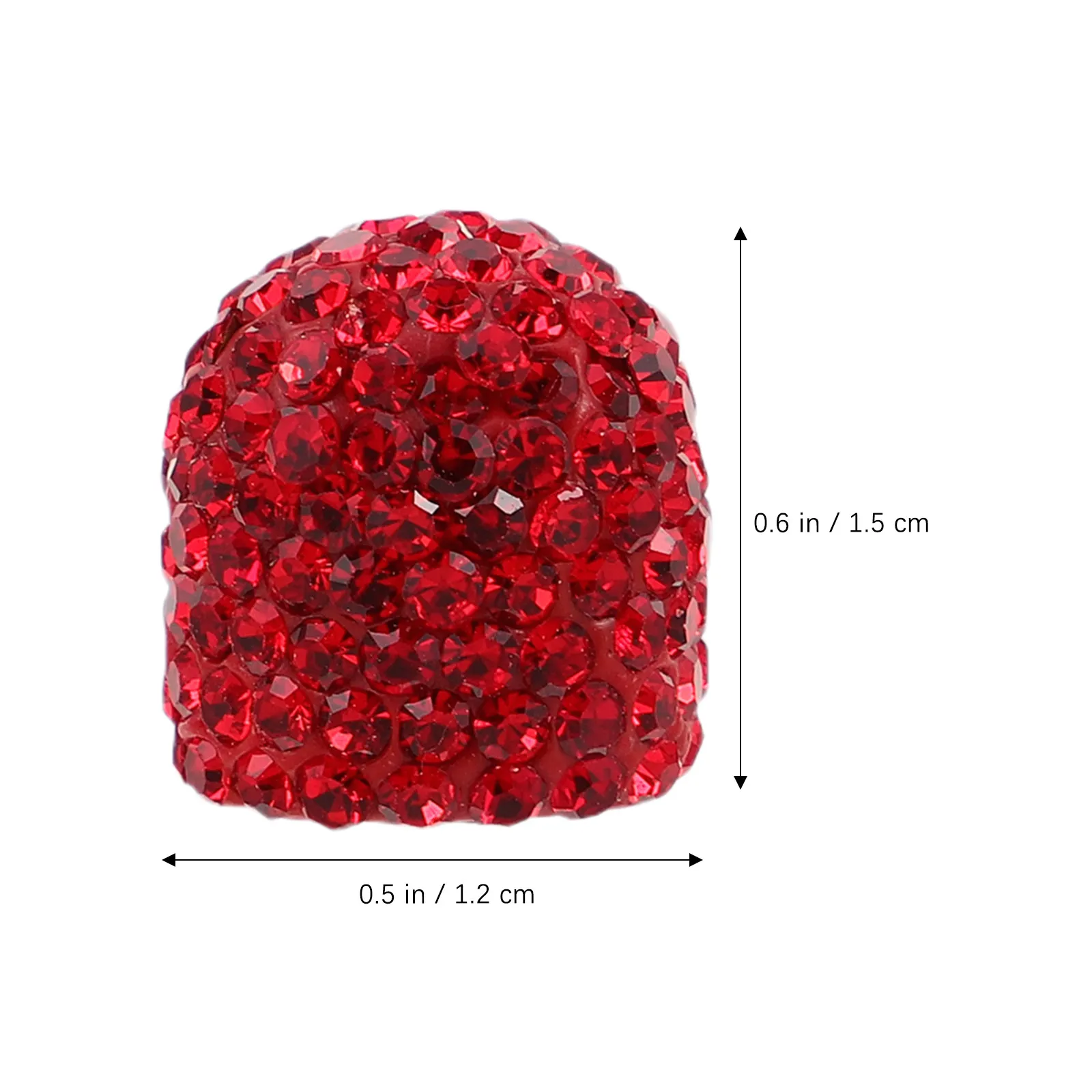 6Pcs Crystal Rhinestone Valve Stem Caps Dazzling Full Diamond Design Bling Tire Valve Covers for Auto Motorcycle Bicycle Easy