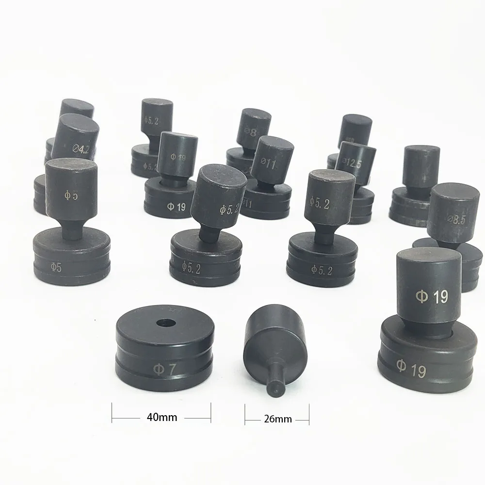 CH-70 Hydraulic Hole Punch Die Set Round Hole Punch for Stainless Steel Manual & Hydraulic Punching Machine Mould Tool