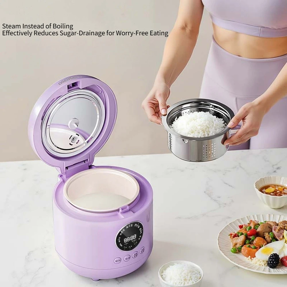 Household Multi‑Function Low‑Sugar Rice Cooker Micro‑Pressure  Rice‑Water Separation Design 2L