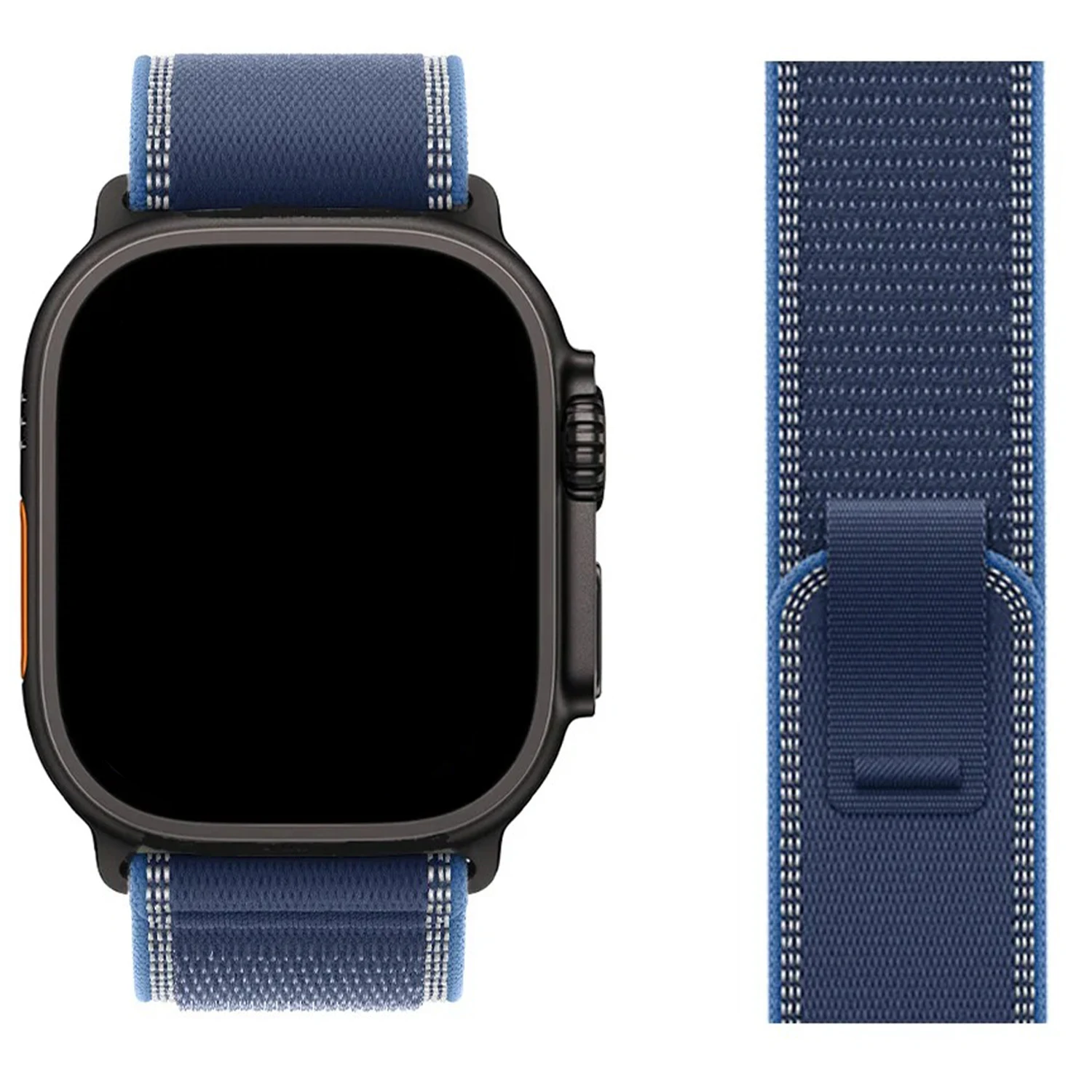Alpine Loop für Apple Watch Ultra 2/3 Band 49 mm 44 mm 45 mm 46 mm 41 mm 42 mm Nylon Trail Armband Correa Serie 11 10 9 8 7 SE Armband