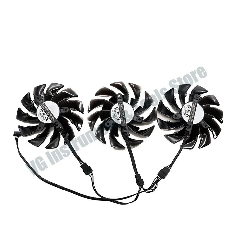 New For 95mm PLD10015B12H DC 12V 0.55A GTX1070 GTX1080 fan For GIGAYTE AORUS GeForce GTX 1080 Ti