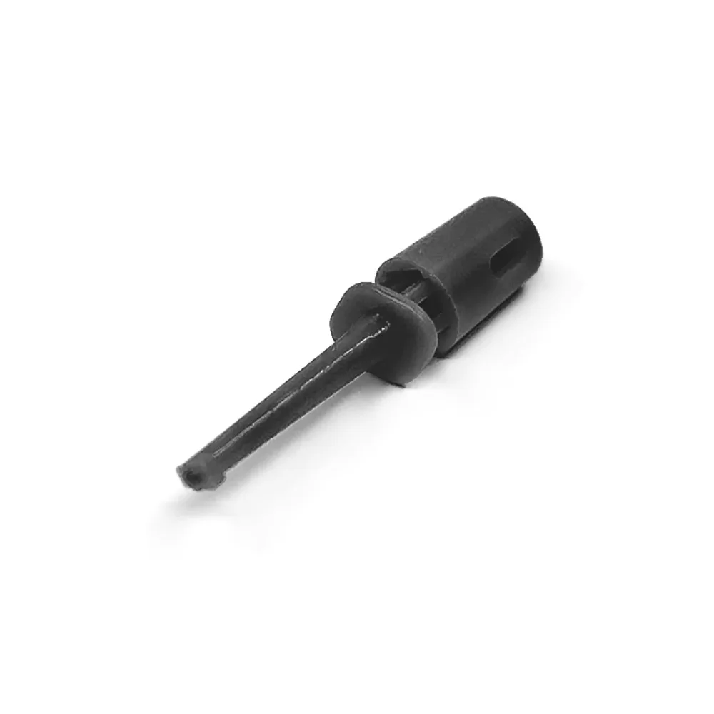 Mini 5pcs Single Test Hook Clip Test Probe For Electronic Testing IC Grabber Large Round Crocodile Clip Hook Test Clip