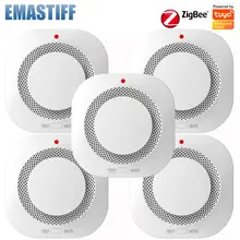 5pcs zigbee smoke