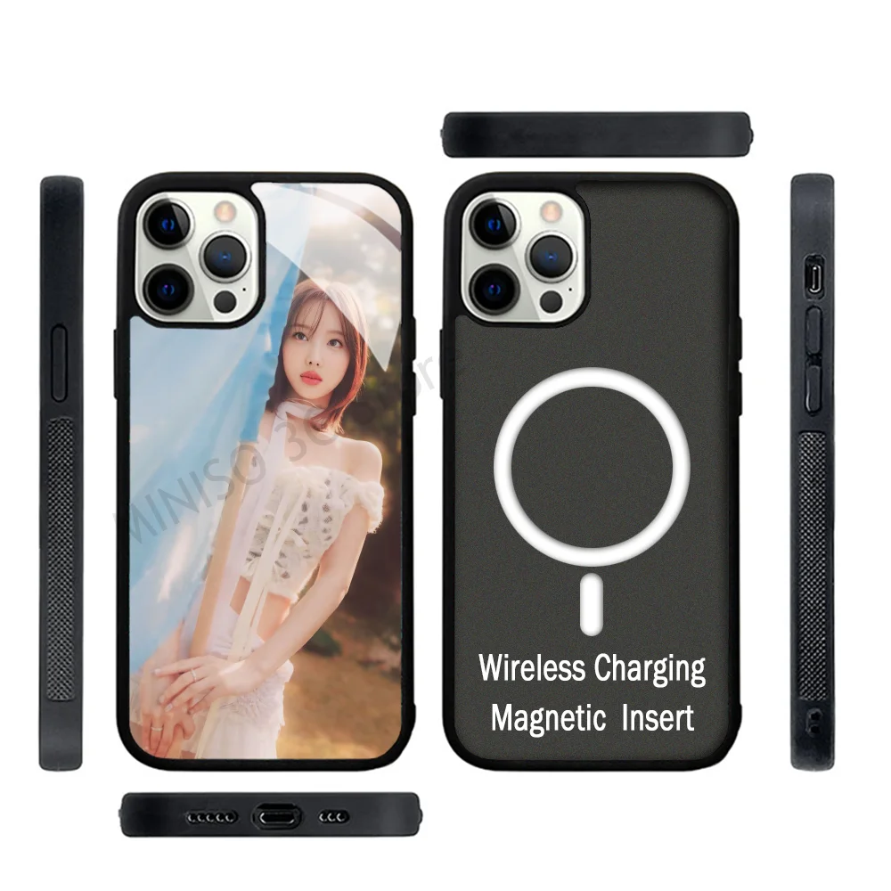 

Nayeon T-Twice Kpop Phone Case Strong Magnetic For IPhone 15 14 13 Pro Max 11 12 Mini For Magsafe