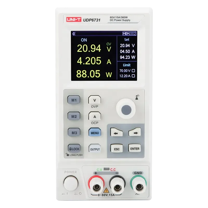 

UNI-T UDP6731 Digital Programmable DC Switching Power Supply UDP6720 UDP6721 UDP6730 LS