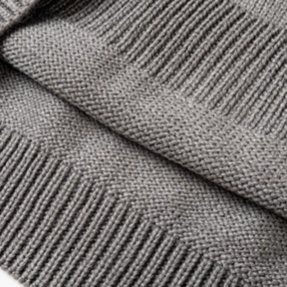 MJWQ-suéteres con capucha de diseño de punto americano para hombre, jersey de calle alta para primavera e invierno, Tops informales de moda de nicho para hombre 010279