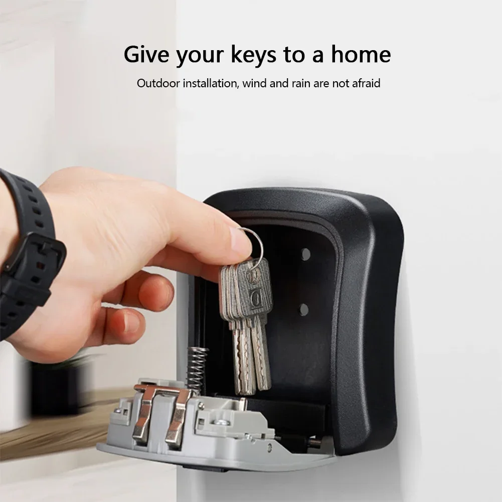 

Password Lock Box Anti-theft Cat Eye Management Decoration Password Secure Durable Wall Mounted Password Key Box Quick padlock