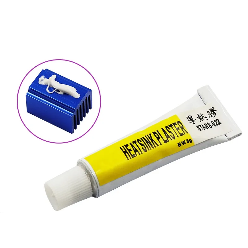 

STARS-922 Heatsink Plaster Thermal Silicone Adhesive Cooling Paste Strong Adhesive Compound Glue For Heat Sink Sticky ST922