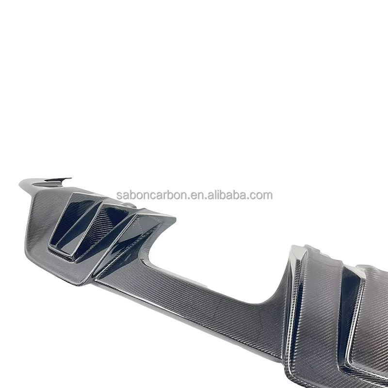 لهوندا سيفيك نوع R FL5 ألياف الكربون المصد الخلفي الناشر الشفاه العدوانية