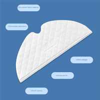 popular 60Pcs Disposable Mop Cloth for Xiaomi Mijia 1C/ 2C/1T /Dreame D9 L10Pro Vacuum Cleaner Replacement Parts Rag