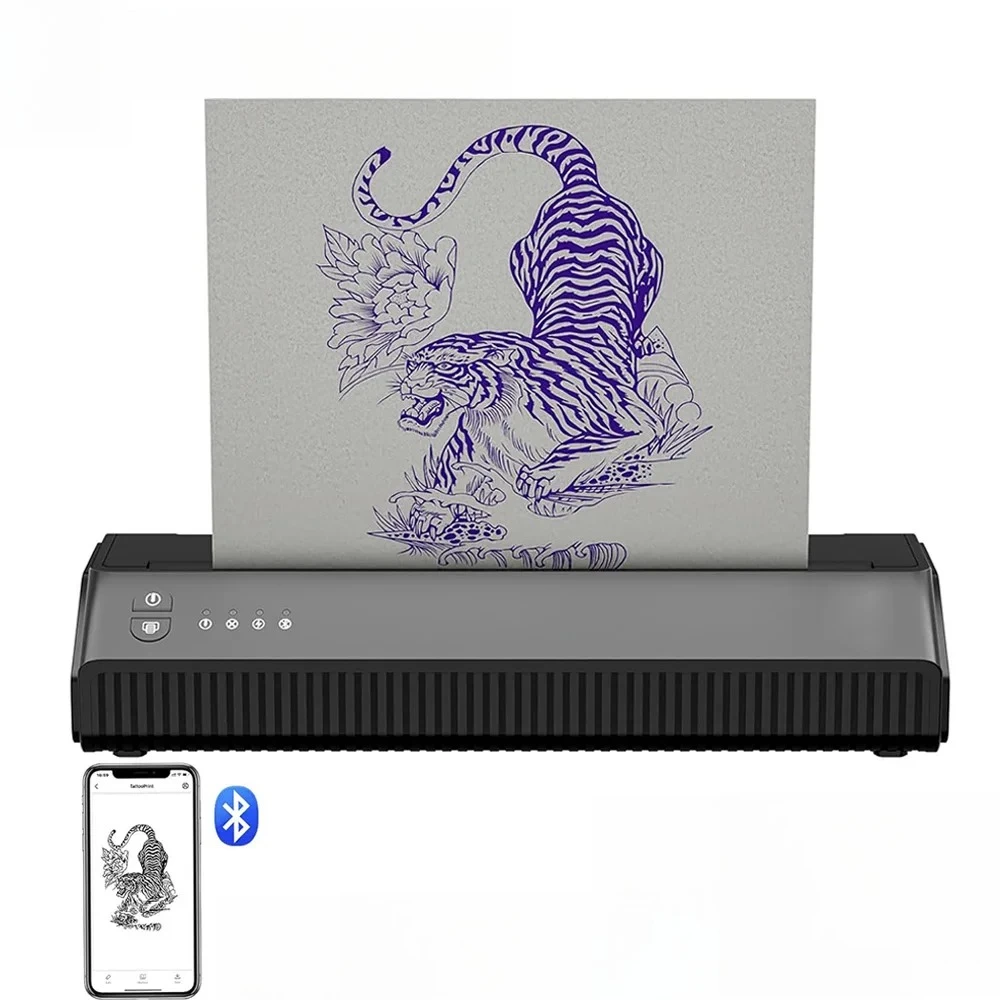 

Wireless Tattoo Transfer Machine Bluetooth Stencil Transfer Printer Portable Thermal Printing Copier