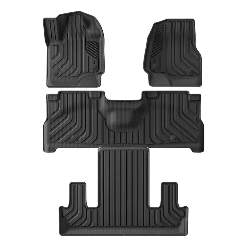 SEMOR Hot Selling Moulded All Weather Customized 3D TPE TPV Rubber Car Floor Mats 1-8mm Thickness IATF16949