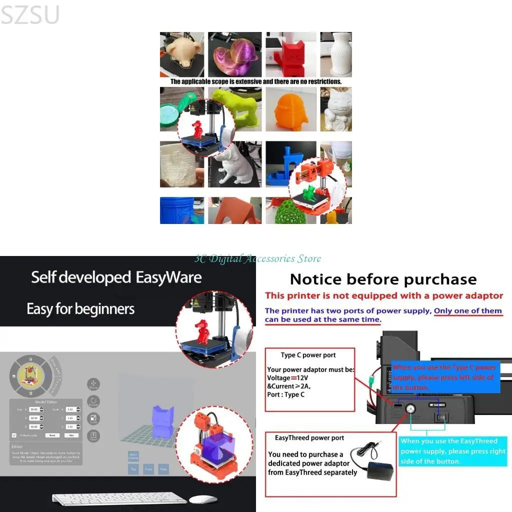 

3D -принтер Portable 3D -печата