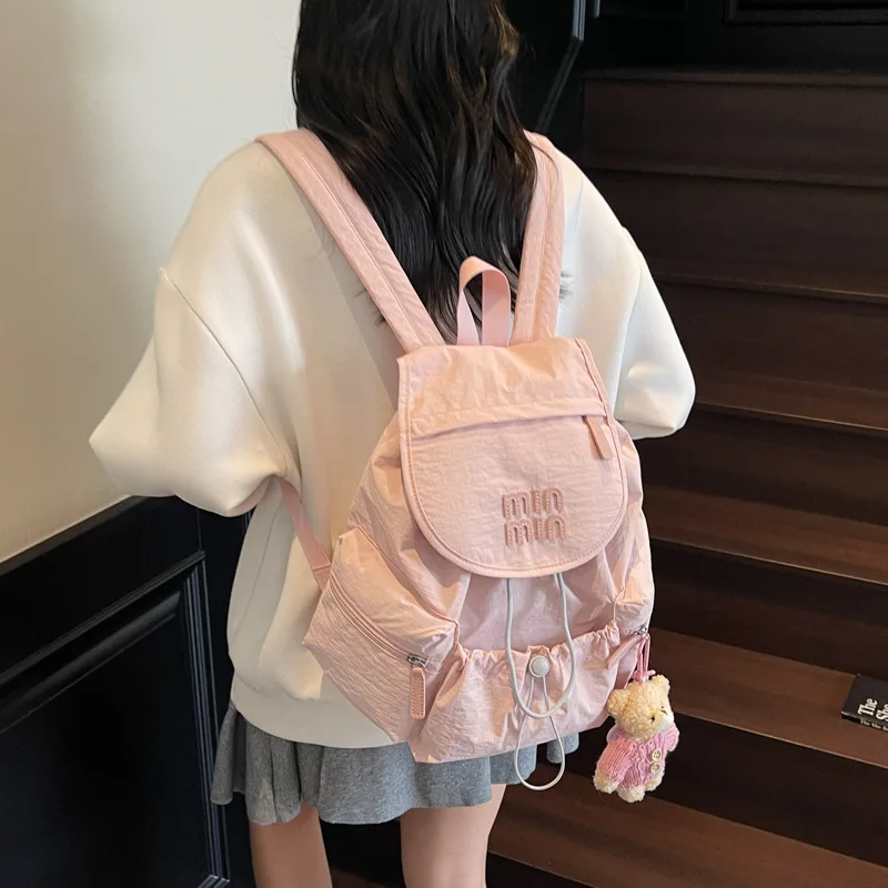 

Мультиспортивный рюкзак на шнурке 2025 для мужчин и женщин, вместительный регулируемый ремень, легкая уличная баскетбольная спортивная сумка