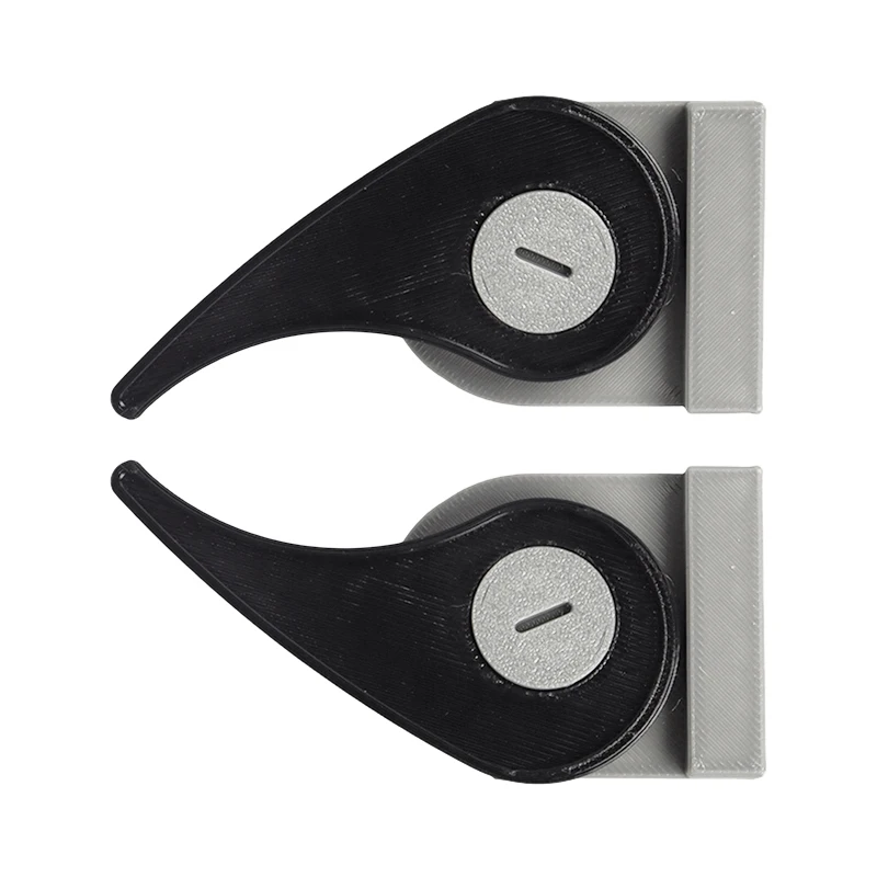 

Комплект из 2 быстросъемных зажимных стопоров для верстака с рычажным механизмом, усиленные, 3/4 дюйма, регулируемые, без использования инструментов