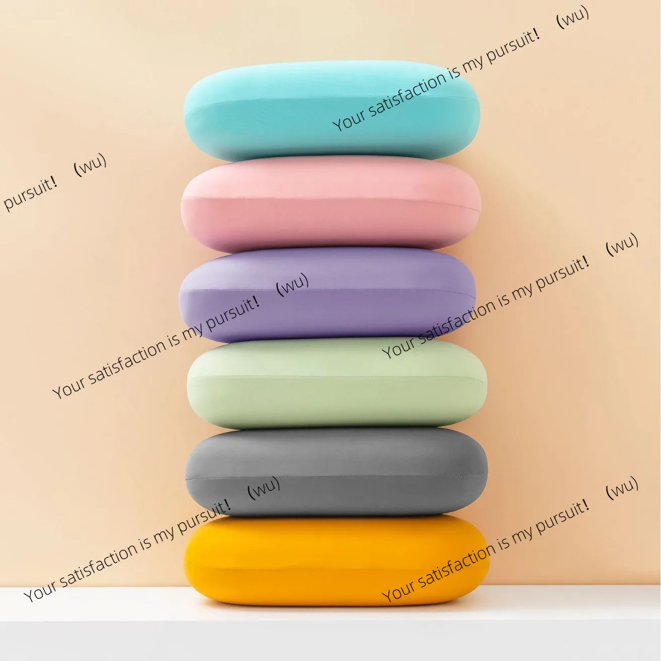 

Macaron Portable Small Nap Pillow Memory Cotton Office Nap Pillow Children's Classroom Sleeping Adult Nap Pillow