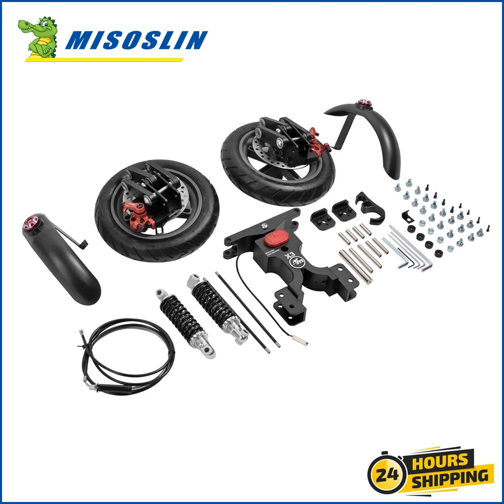 

Monorim X3 Upgrade To Be Three Wheels Modifited Special for Xiaomi M365/pro1/pro2/mi3 and (m365/pro) Frames Kit Electric Scooter