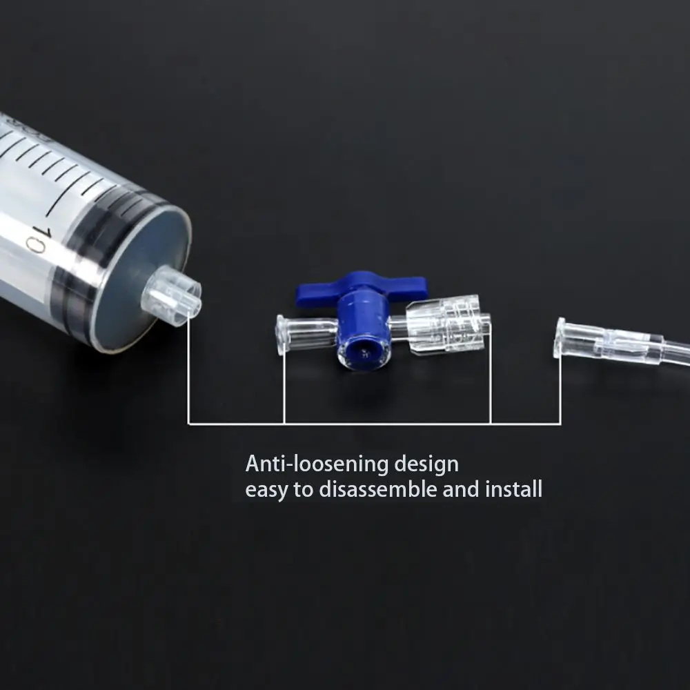 Bicycle Tubeless Tire Sealant Injector Syringe Valve Core Removal Tool for Stans No Tubes sealant and Other sealants 60ml