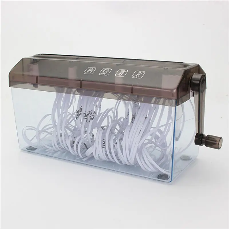 

2X Hand Shredder, Manual Paper Cutting Machine A4 For Home, Mini Portable Manual Shredder For Home, School And Office New