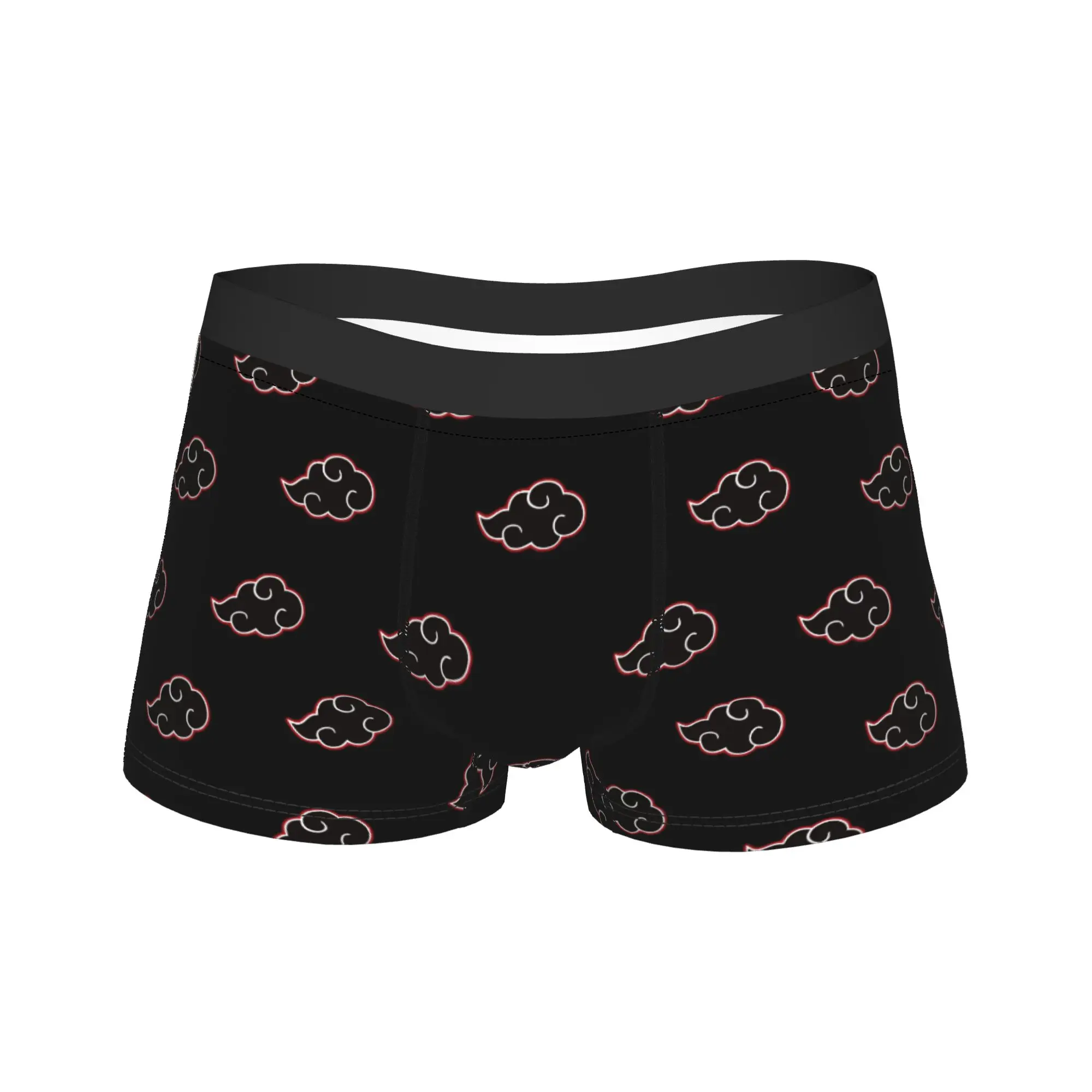 Akatsukis Japan Anime Logo Merch Boxers Briefs Novelty Underwear Japan Cartoon Boxer Pants Gag Gift For Man