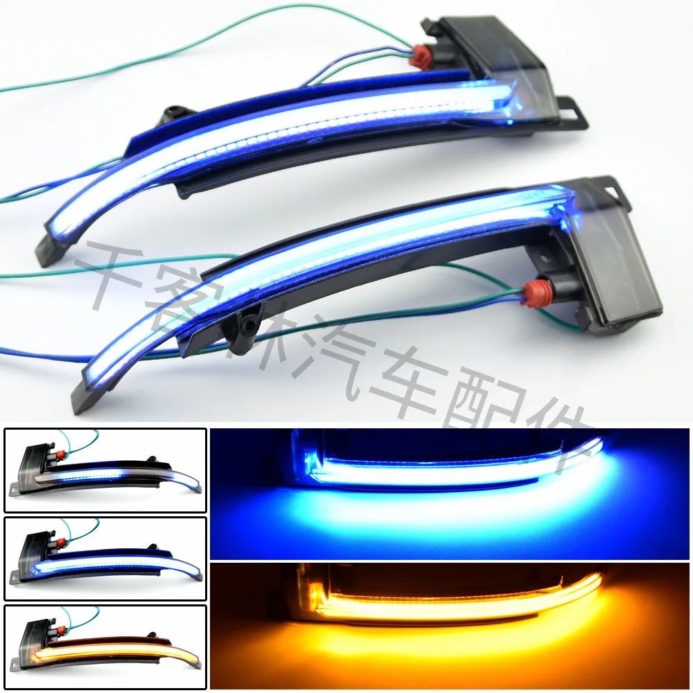 

Suitable for Audi A4 A5 B8 A3 8P Q3 A6 C6 S6 A8 D3 8K rearview mirror flow light