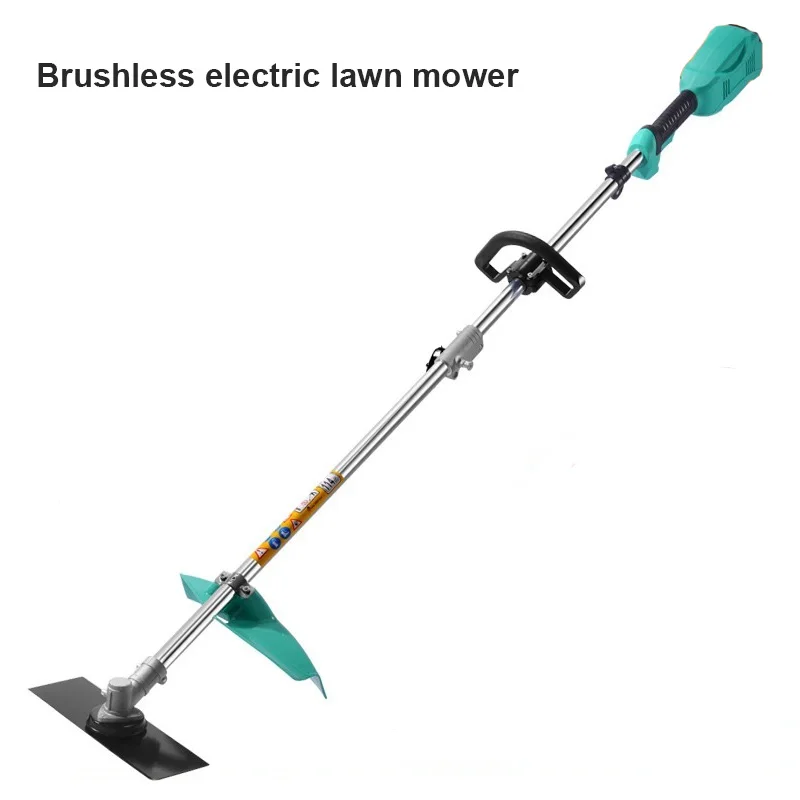 

24V Cordless Electric Lawn Mower Brushless Motor Grass Trimmer Telescopic Pruning Garden Pruning Tools