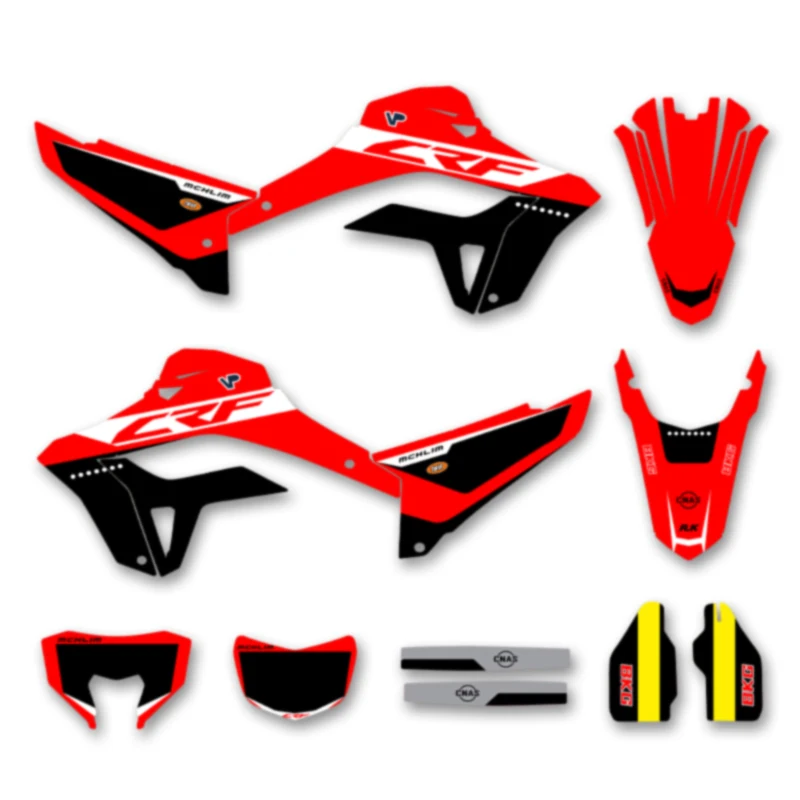 

SPACE пользовательская мотоциклетная графика фоновая наклейка для HONDA CRF 2021 CRF CRF 300L наклейки наборы наклеек 06