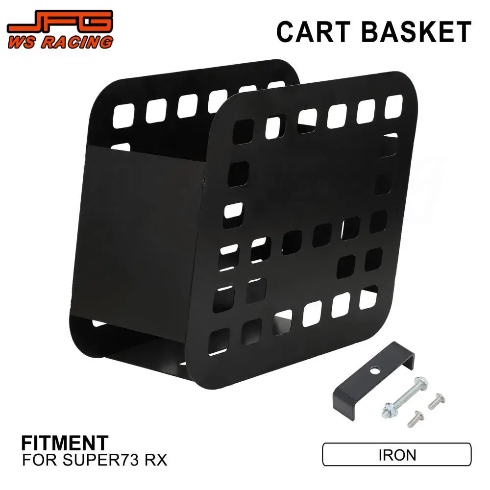 

New Luggage Basket Motorcycles Accessories Luggage Net Item Placement Rack For Super 73 RX Iron Electric Bikes E-Bike Moto Parts