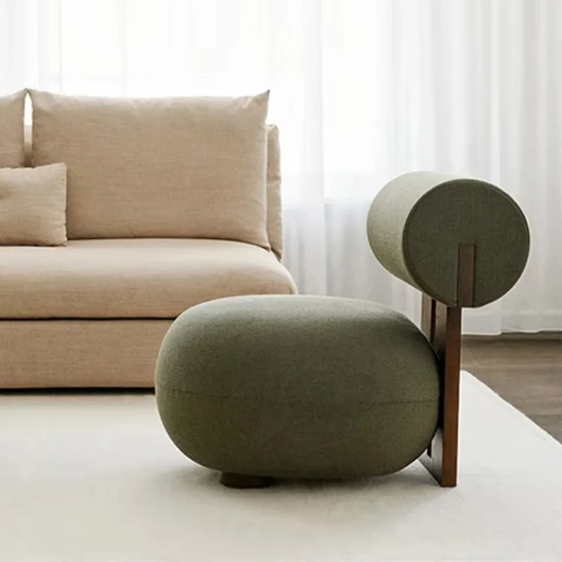 Nordic Design Leisure Living Room Chair Home Furniture Ash Wood Armchair Modern Lounge Accent Velvet Hotel Lobby Sofa Chairs