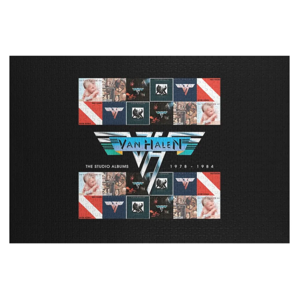 Vintage Hard Rock Band - Classic Tour 2024 Jigsaw Puzzle Personalised Jigsaw Custom Wooden Gift Customs With Photo Puzzle