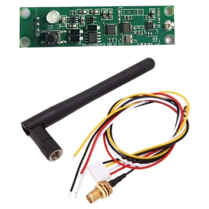 [NEW!X13A】 1Pcs 2.4Ghz Wireless DMX512 Transmitter Receiver 2 In 1 PCB Module Wireless PCB Board With Antenna For DMX Stage Ligh