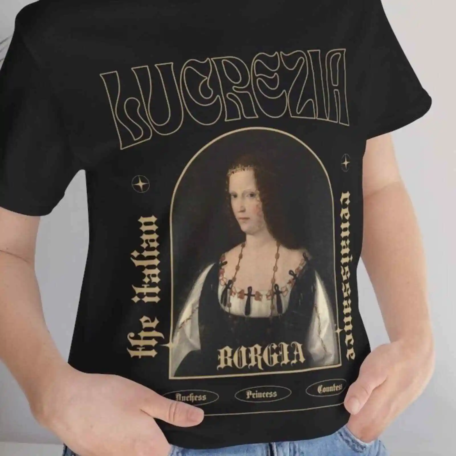 Lucrezia Borgia The Italian Renaissance Jersey T Shirt