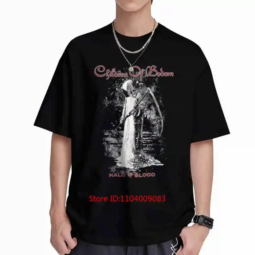 Children Of Bodom Follow The Reaper Death Metal Short Sleeve Tee 100% Cotton T-Shirt