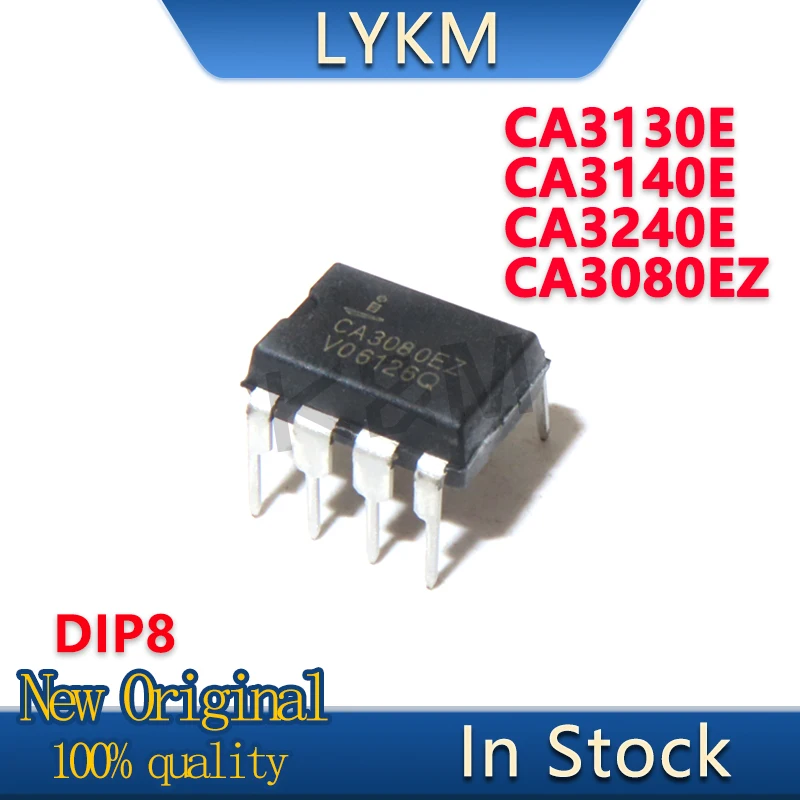 2~5/Piece New CA3140E CA3140EZ CA3080E CA3080EZ CA3130E CA3130EZ CA3240E CA3240EZ DIP8 Operational amplifier chip In Stock