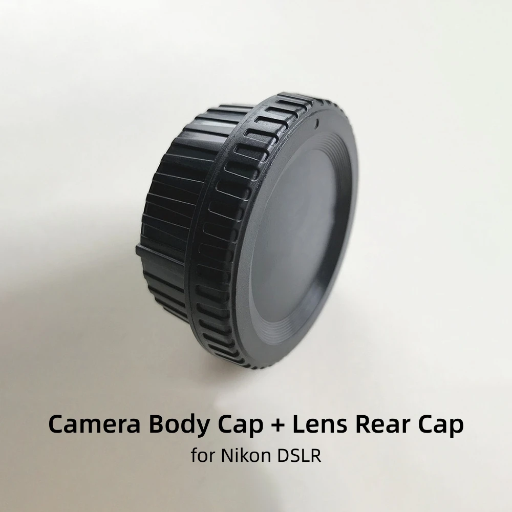 Tampa de Proteção para Corpo de Câmera e Tampa Traseira de Lente para Nikon D750 D850 D810 D800 D7000 D90 D3000 D5000 FE FM2 FE2 F5 Acessórios DSLR com Montagem F