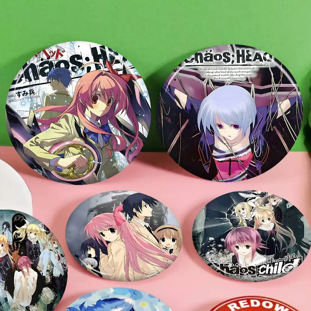 1 قطعة أنيمي C-Chaos H-Head جديد دبابيس لينة زر دبوس مضحك سخيف Gnarpy على لوح التزلج ميمي شارة ألعاب جمع الهدايا